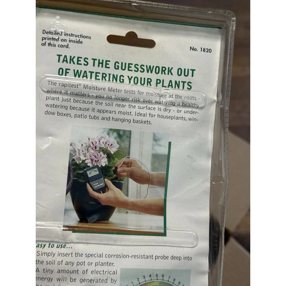 Luster‎ Leaf Prod Inc 1820 Rapitest Soil Moisture Meter